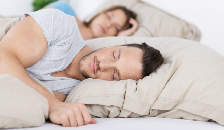 Man sleeping